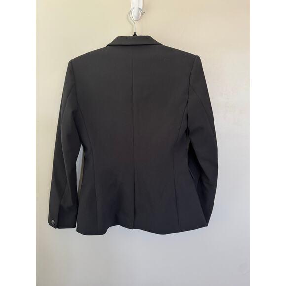 NWOT Women’s rag & bone Razor Crepe Blazer in Black SZ 0 - Picture 8 of 9
